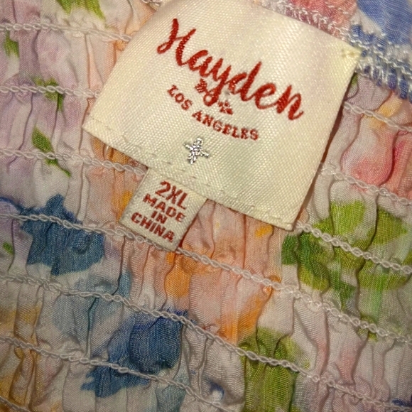Hayden Los Angeles Smock Top EUC - Picture 5 of 5